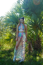 Dragon Tears Sequin Maxi Skirt | MTO