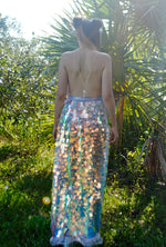 Dragon Tears Sequin Backless Chain Top | MTO