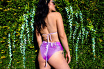 Orchid Opal Crystal O-Ring Belt | MTO
