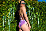 Amethyst Cross My Heart Triangle Top | MTO