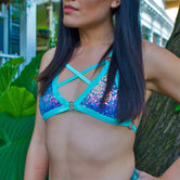 Jade Cross My Heart Triangle Top | MTO