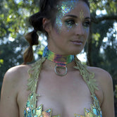 Jade Opal Dragon O-Ring Choker | MTO