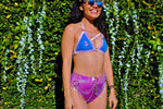 Amethyst Cross My Heart Triangle Top | MTO