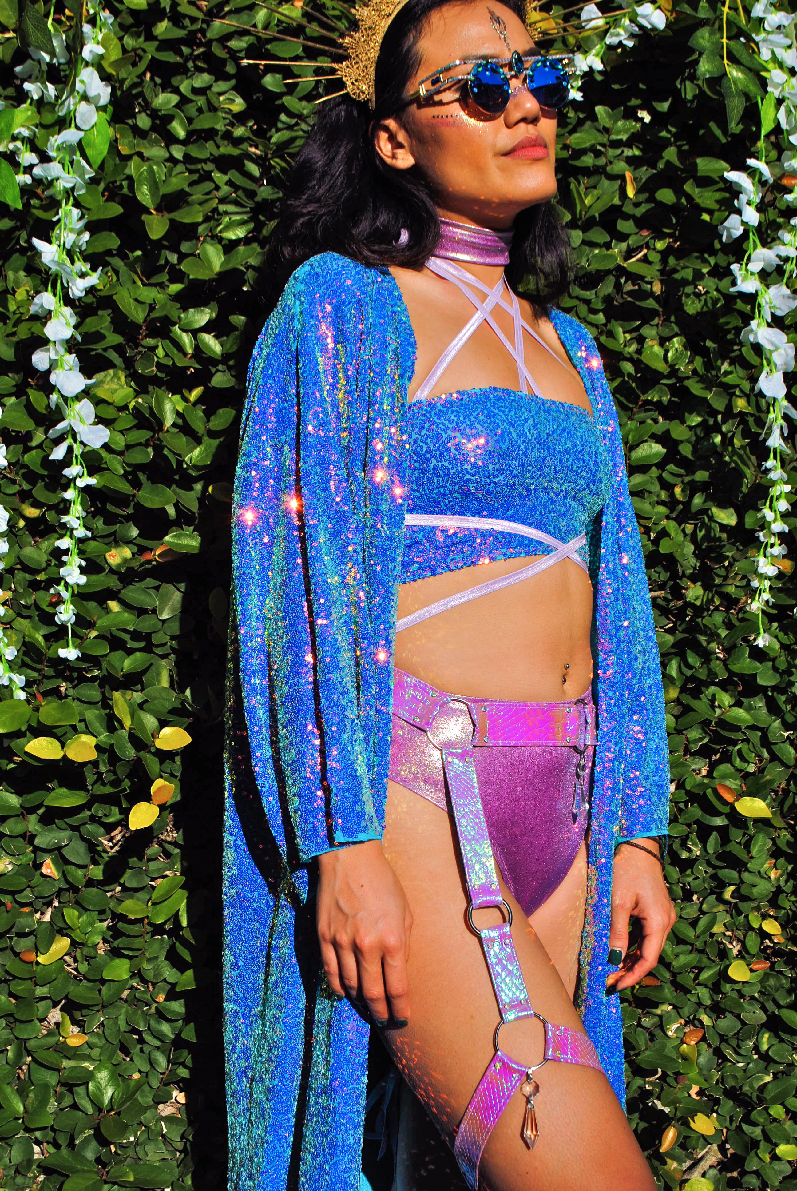 Amethyst Geode Kimono | MTO