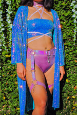 Amethyst Geode Kimono | MTO