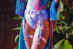 Unicorn Opal Garter Belt