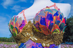 Sunset Dragon Warrior Bra - 34C/36B
