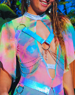 Unicorn Opal Crystal Chain Harness