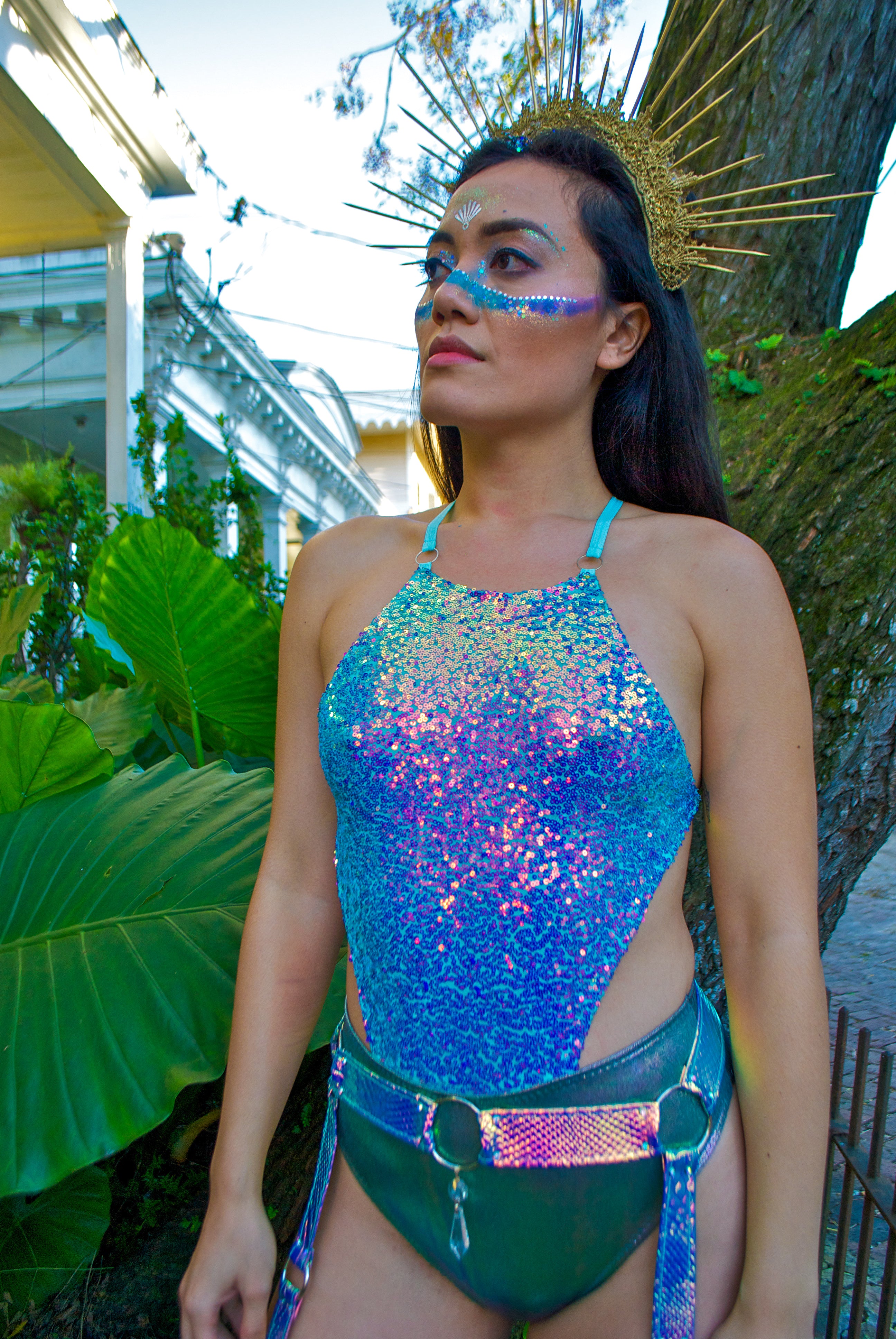 Jade Sideshow Bodysuit | M