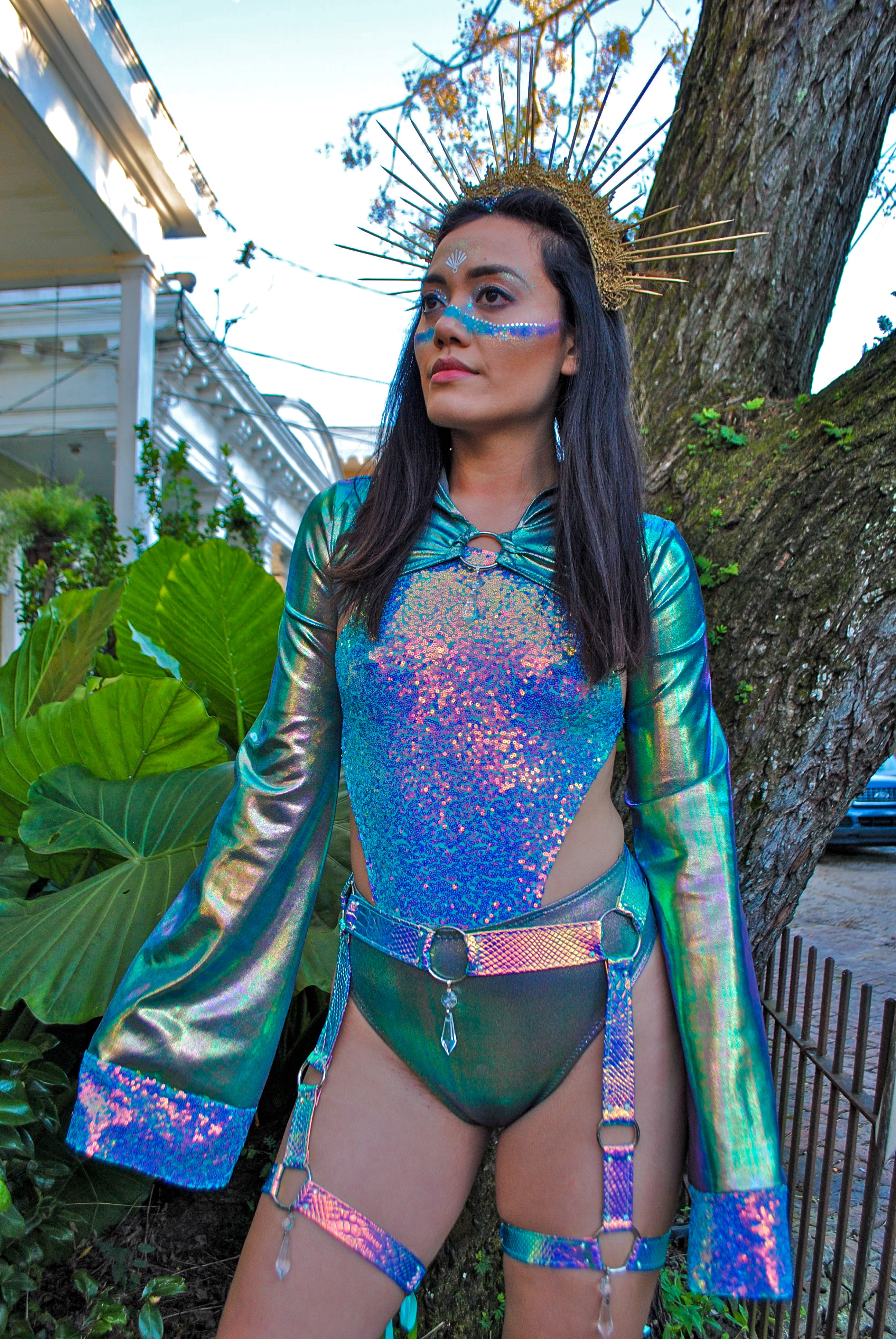 Jade Sideshow Bodysuit | M