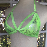Green Holo Magma Triangle Top - M