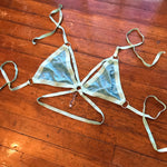 Blue Mermaid Strappy Crystal Set - S/M