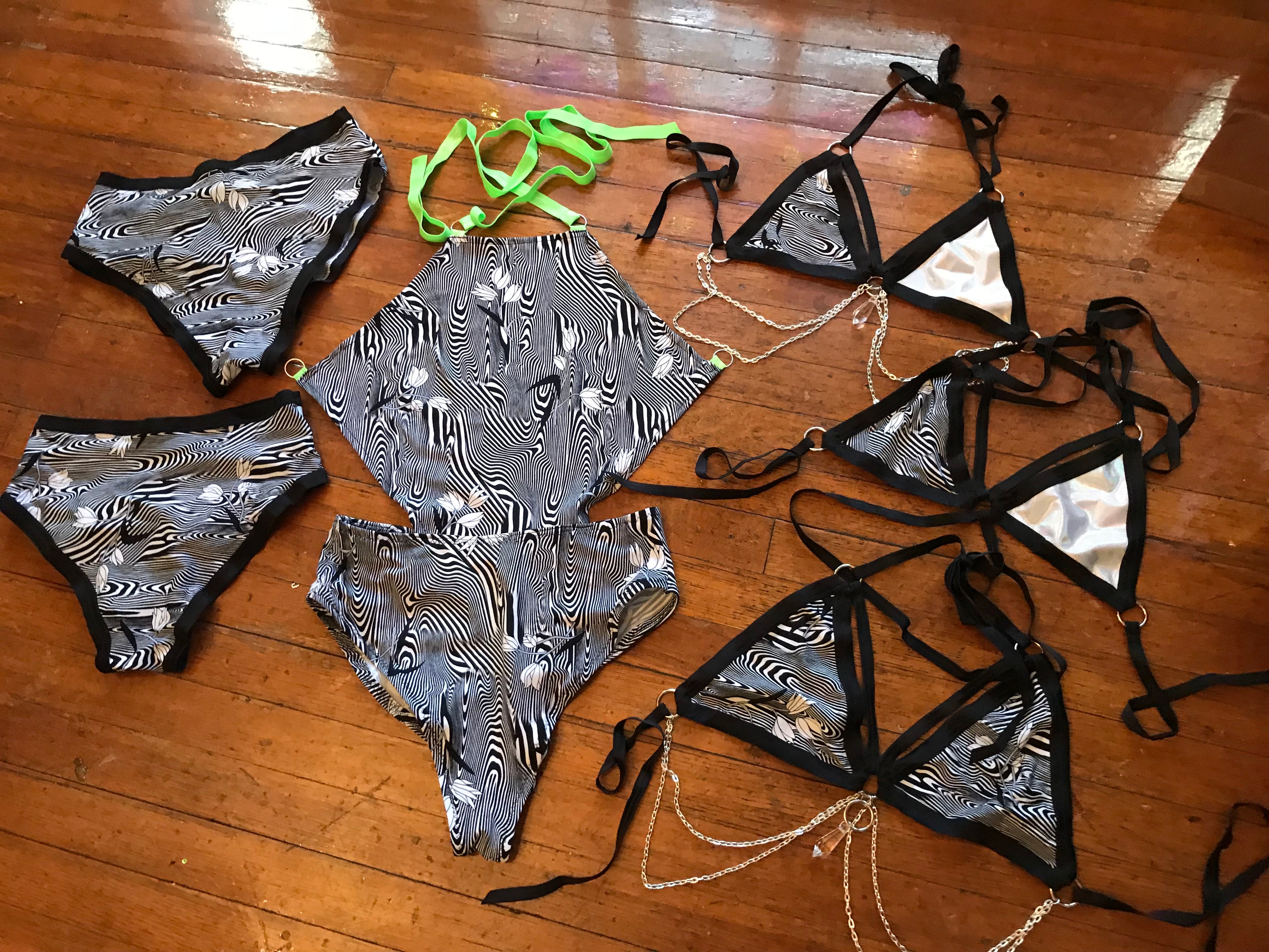 Hypnotic Lotus Sideshow Bodysuit | MTO