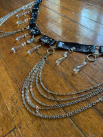 Rainbow Onyx Chandelier Belt