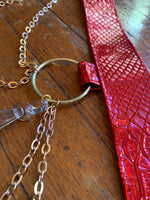 Cherry Bomb Crystal Harness Set