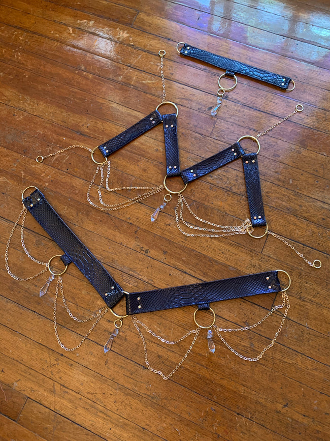 Rainbow Onyx Harness Set | MTO