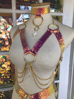 Sunset Opal Crystal Harness Set | MTO