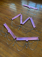Bubblegum Cobra Crystal Harness Set - MTO