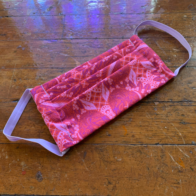 Pink Swan COVID-19 Fabric Face Mask