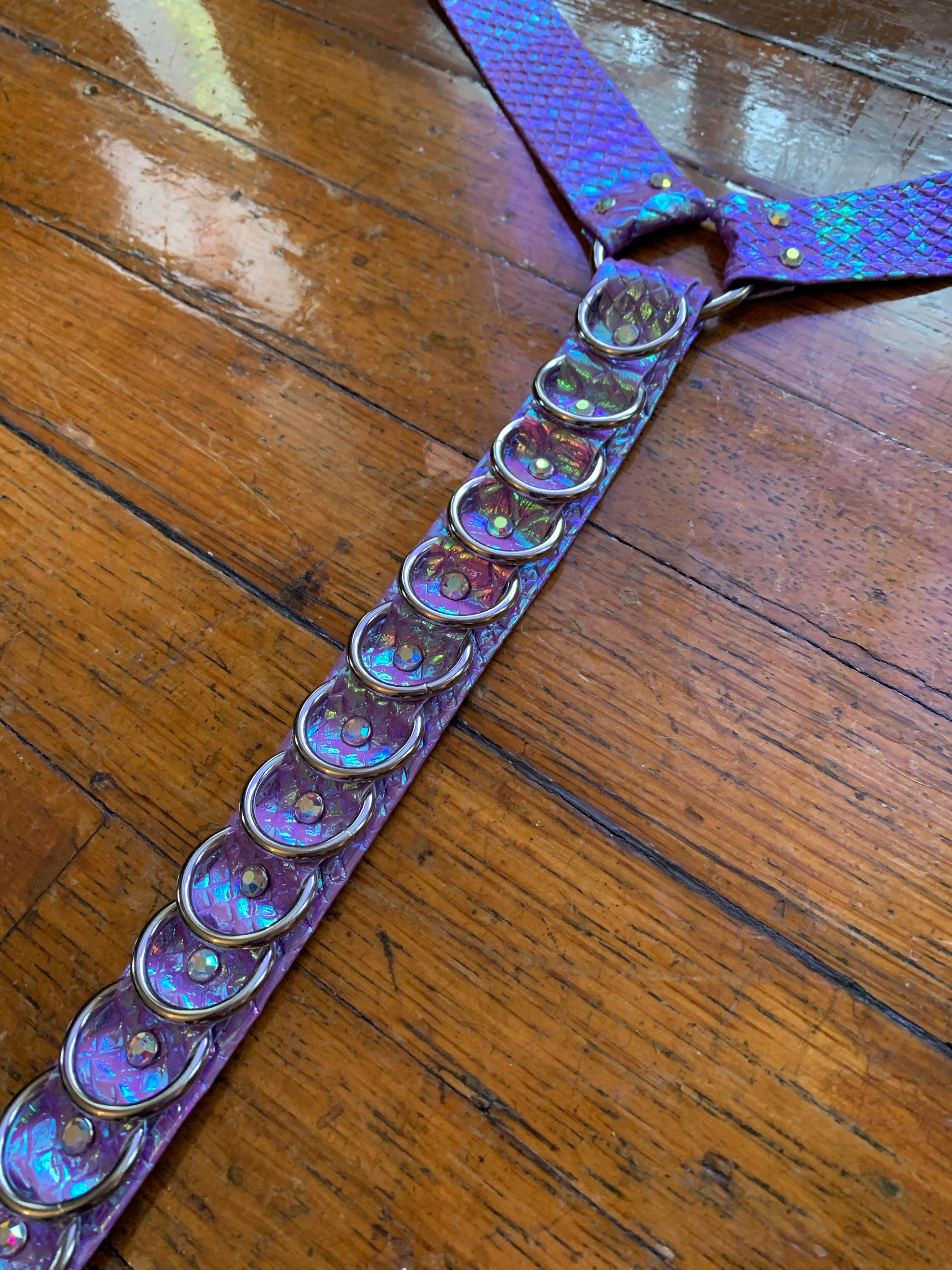 Orchid Opal Bombshell Convertible Harness Set - MTO