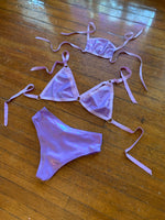 Lilac Daydream Dual-Tie Face Mask