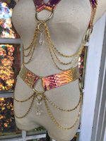 Sunset Opal Crystal Harness Set | MTO