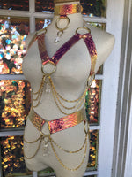 Sunset Opal Crystal Harness Set | MTO
