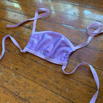 Lilac Daydream Dual-Tie Face Mask
