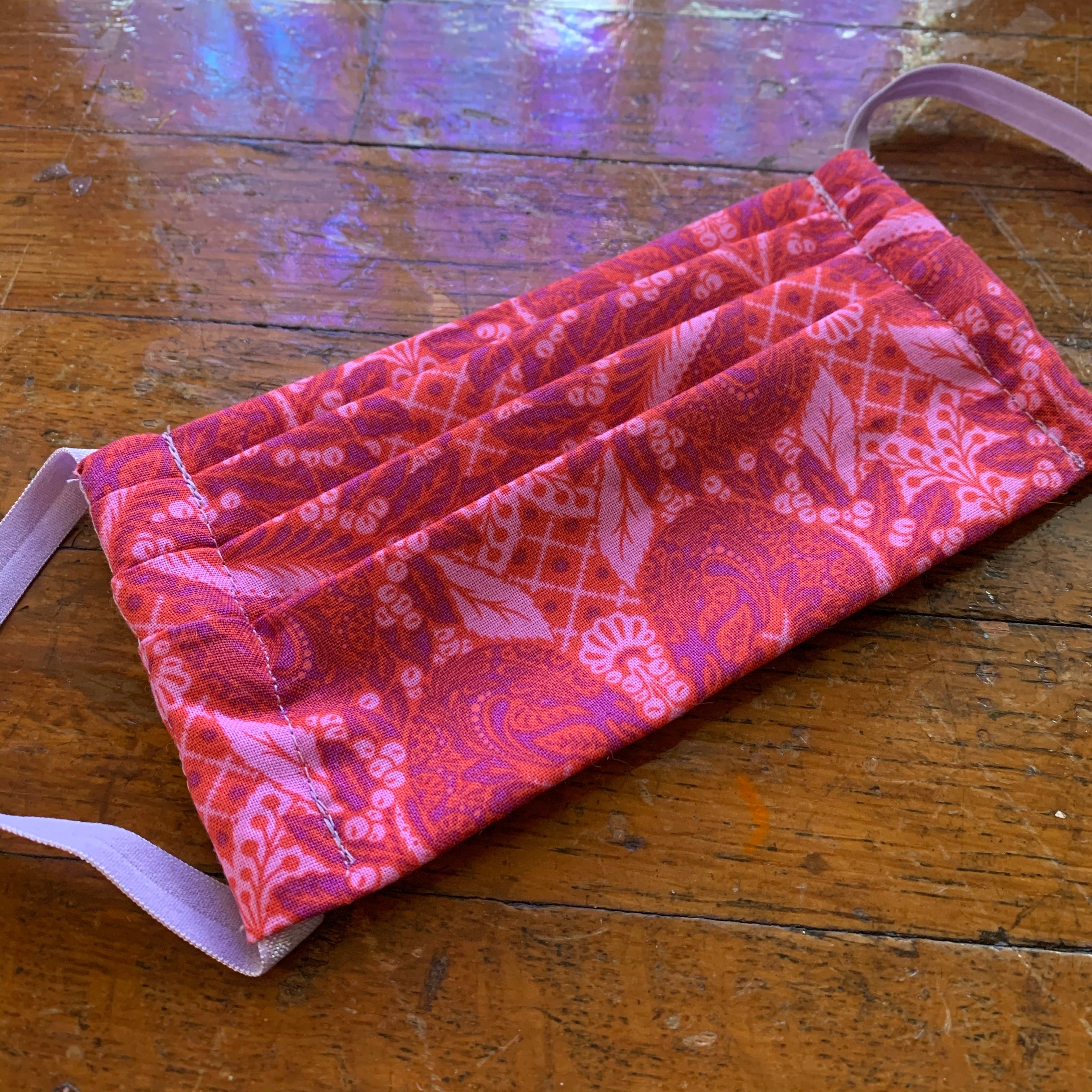 Pink Swan COVID-19 Fabric Face Mask