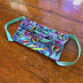 Passion Flower Forest COVID-19 Fabric Face Mask