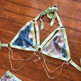 Glacier Bomb Chain & Crystal Top - M