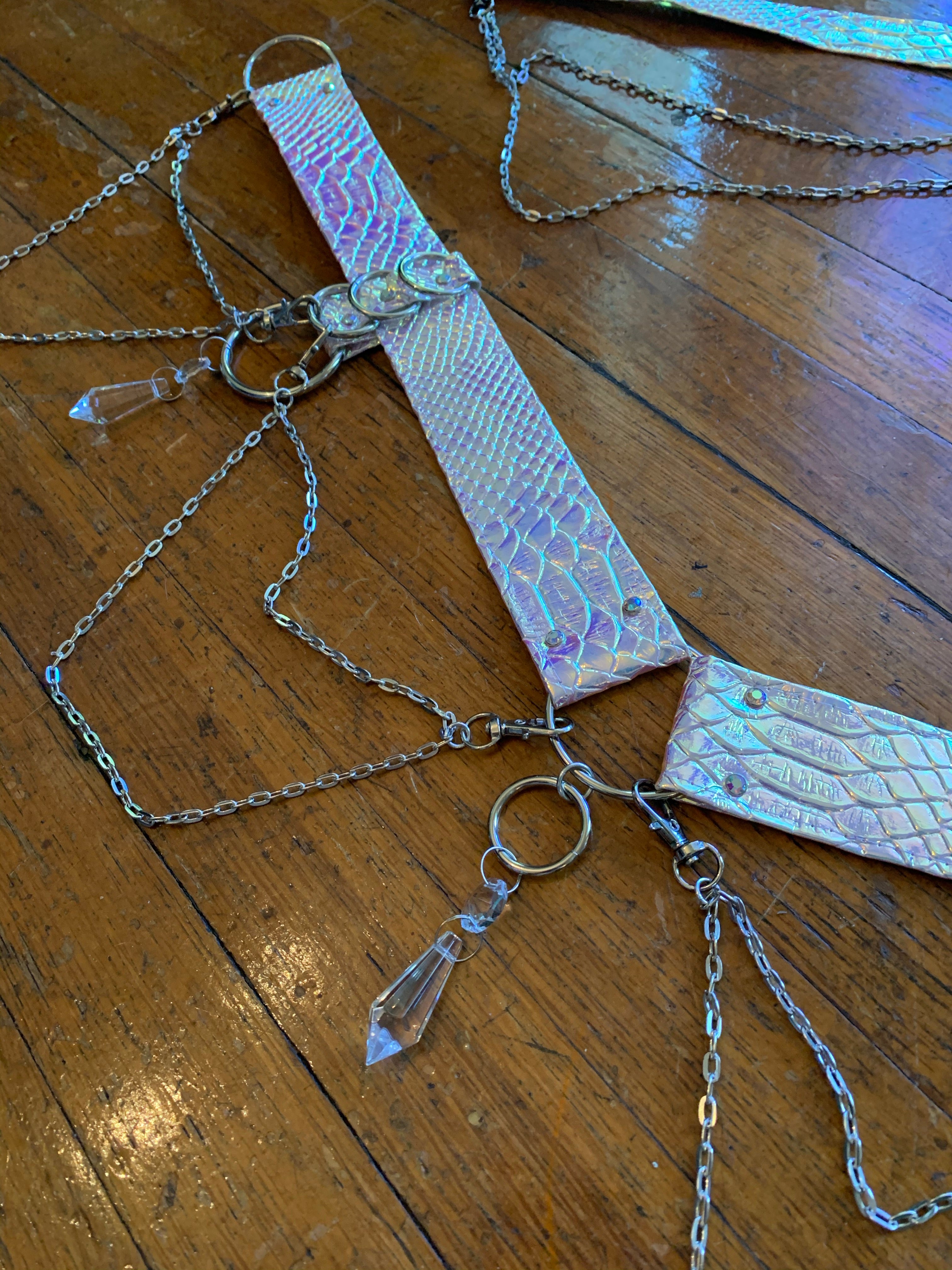 Unicorn Opal Bombshell Convertible Harness Set