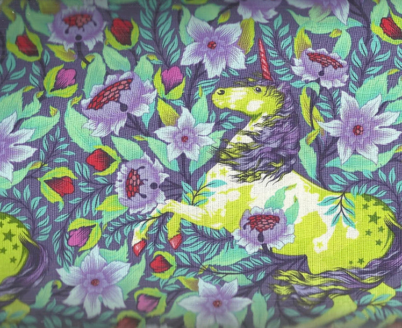 Passion Flower Forest COVID-19 Fabric Face Mask