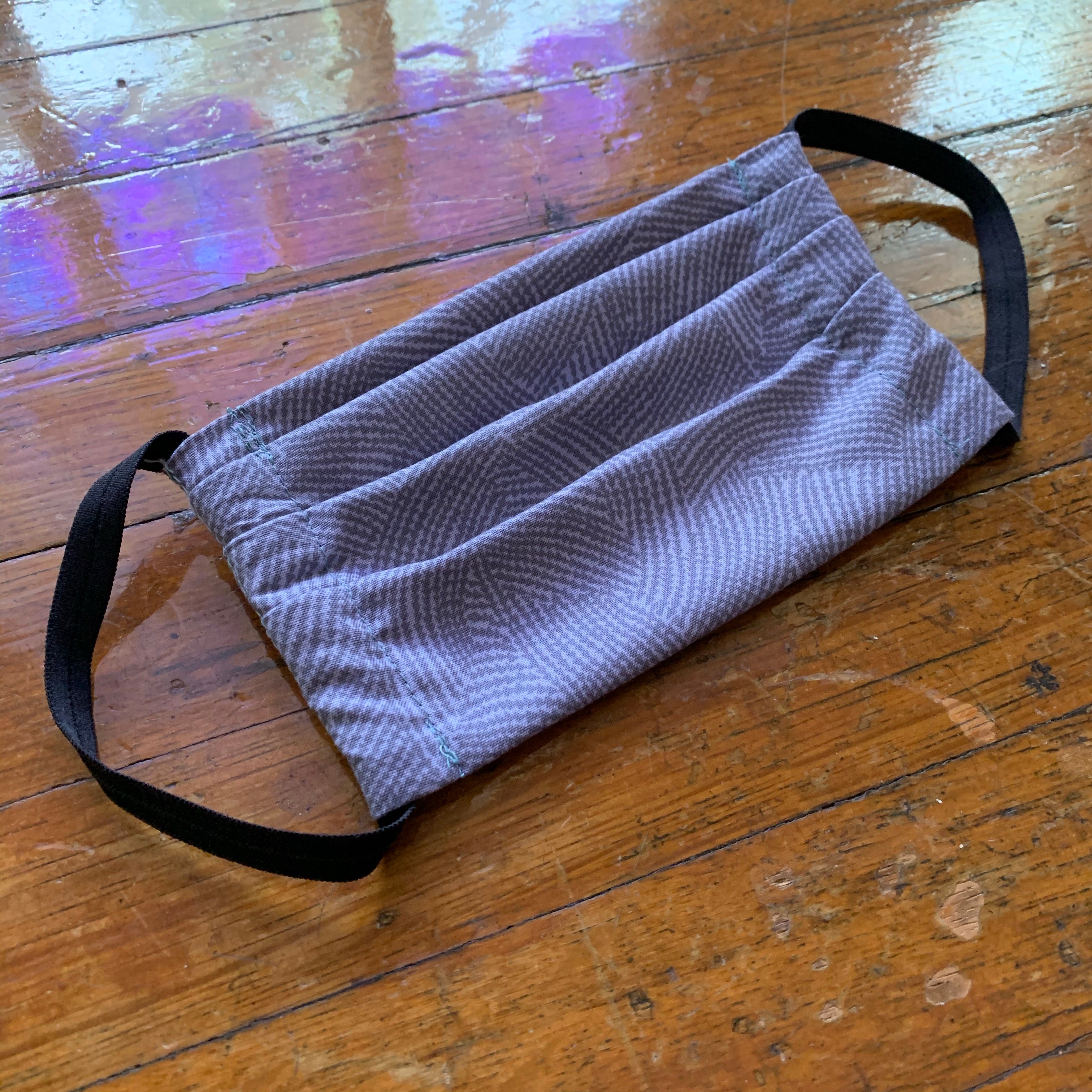 Grey Arrows COVID-19 Fabric Face Mask