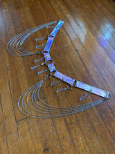 Blue Opal Chandelier Belt