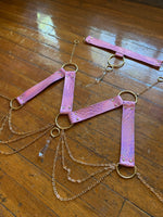 Rose Gold Crystal Harness Set - MTO