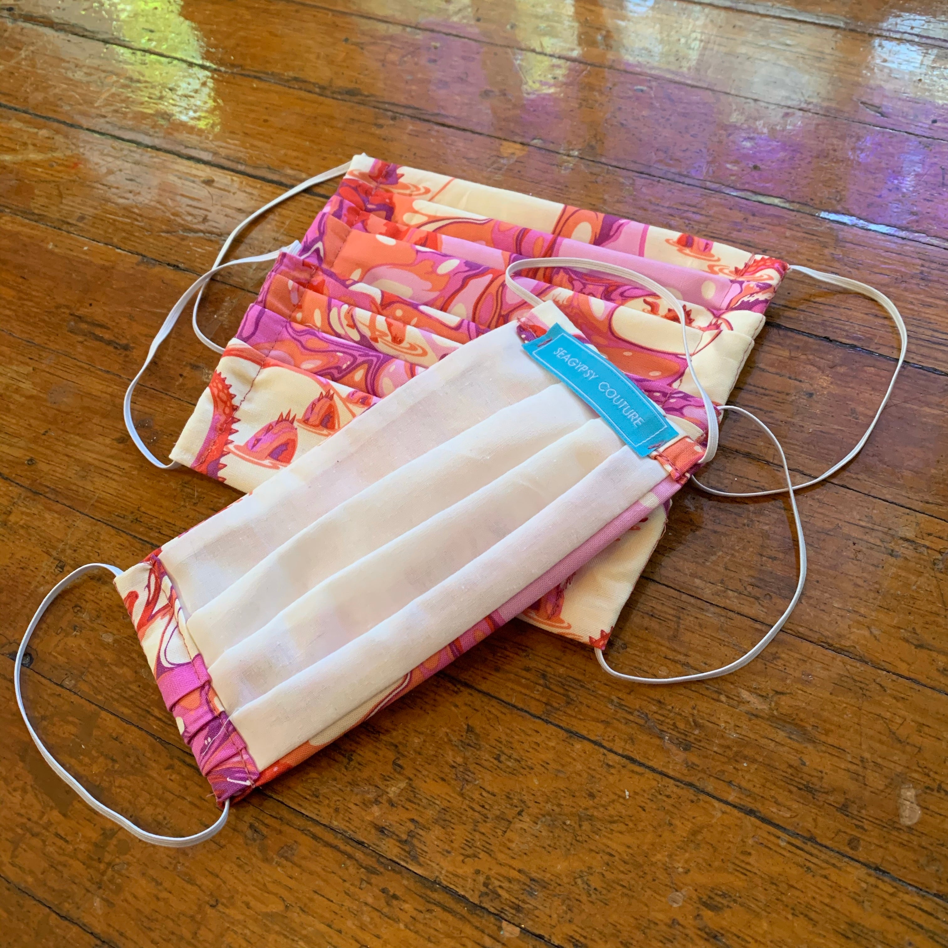 Nessie’s Trippy Lake COVID-19 Fabric Face Mask