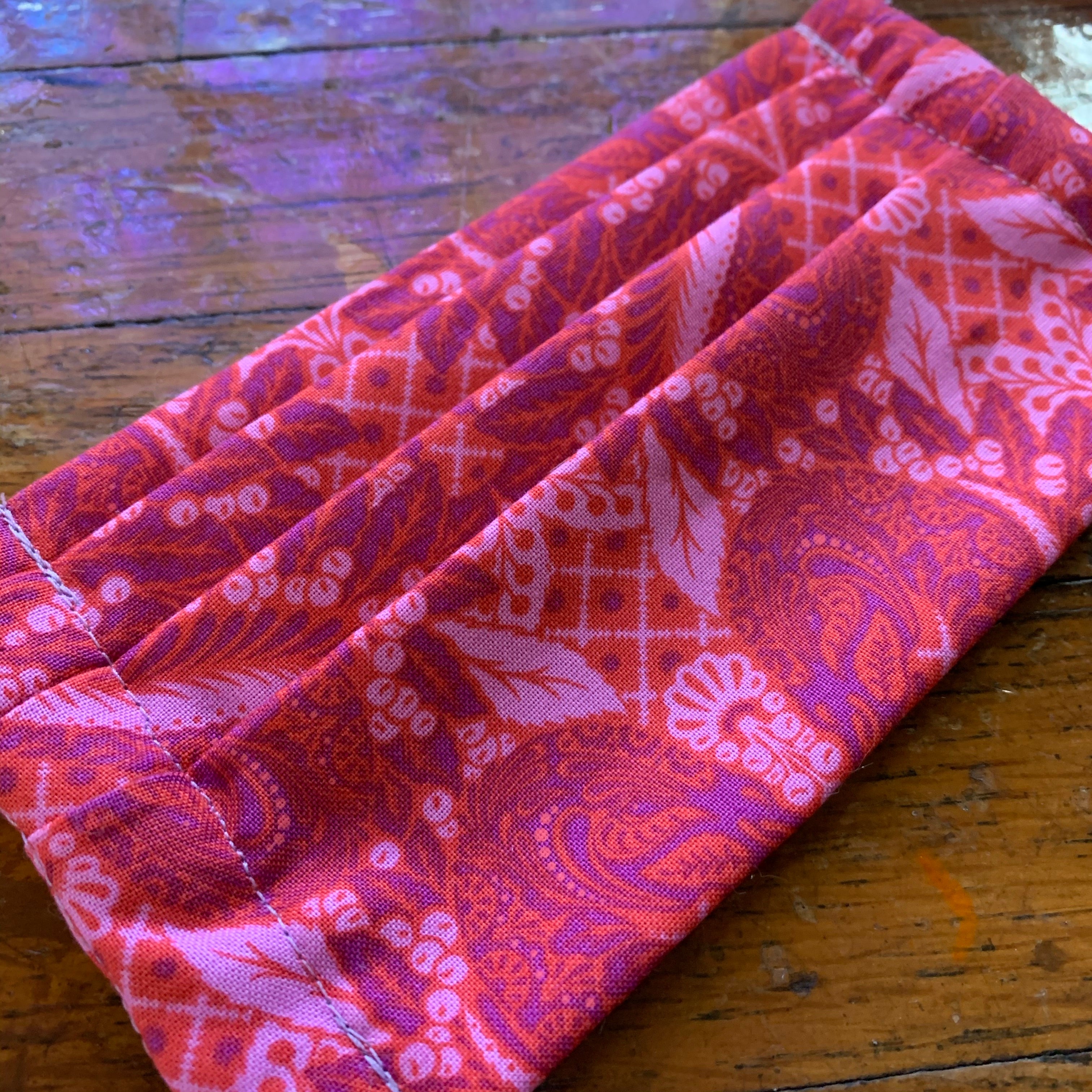 Pink Swan COVID-19 Fabric Face Mask