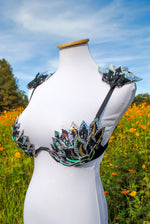 Black Lace Holographic Bra - 34B/32C/34C