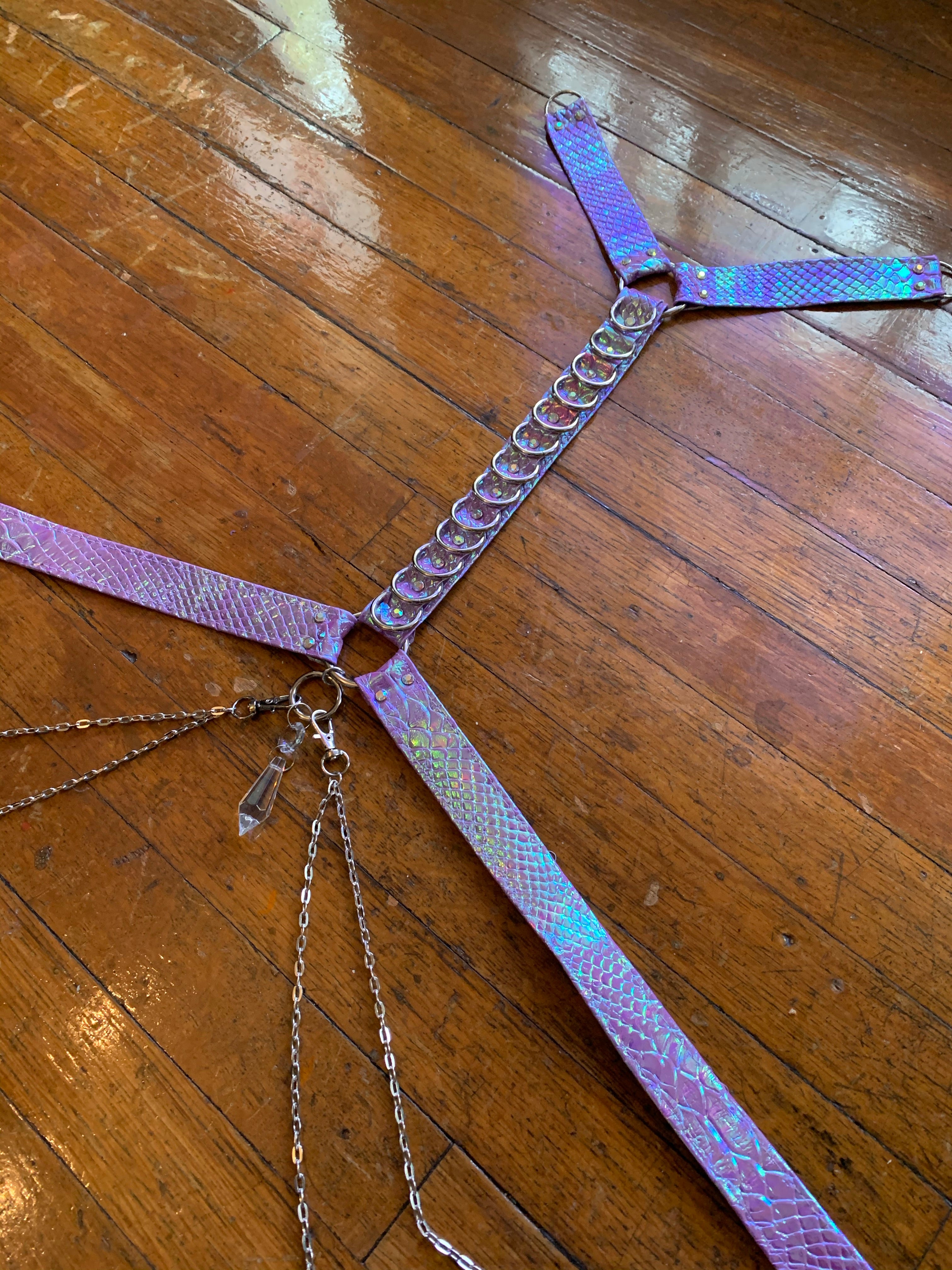 Orchid Opal Bombshell Convertible Harness Set - MTO