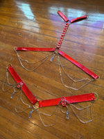 Cherry Bombshell Convertible Harness Set