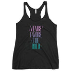 Venus Favors the Bold Women's Racerback Tank