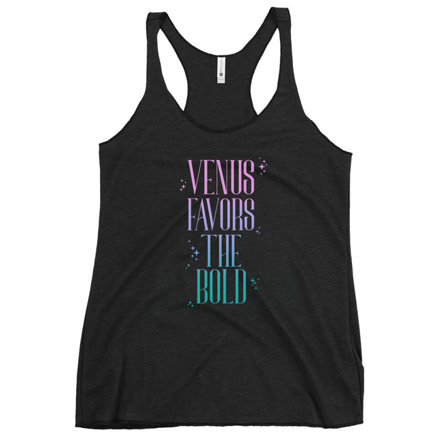 Venus Favors the Bold Women's Racerback Tank