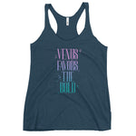 Venus Favors the Bold Women's Racerback Tank