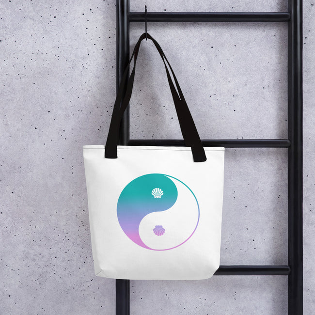 Seashell Yin Yang Tote bag